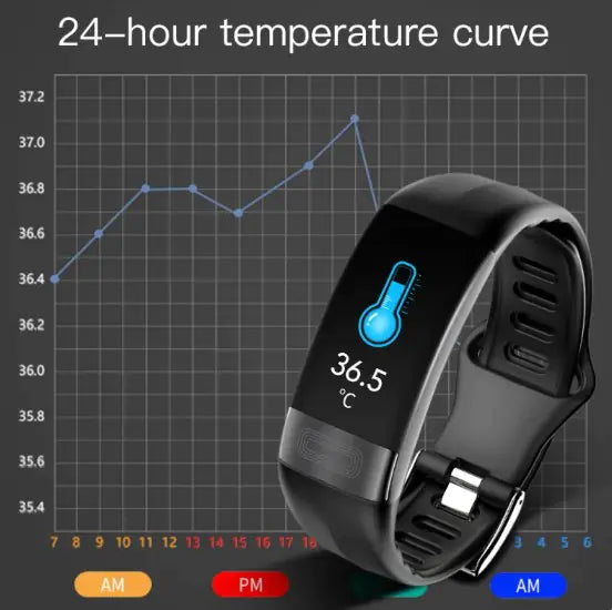 Smart Health Bracelet with ECG & Heart Rate