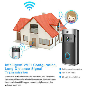 Smart Wireless WiFi Video Doorbell Camera