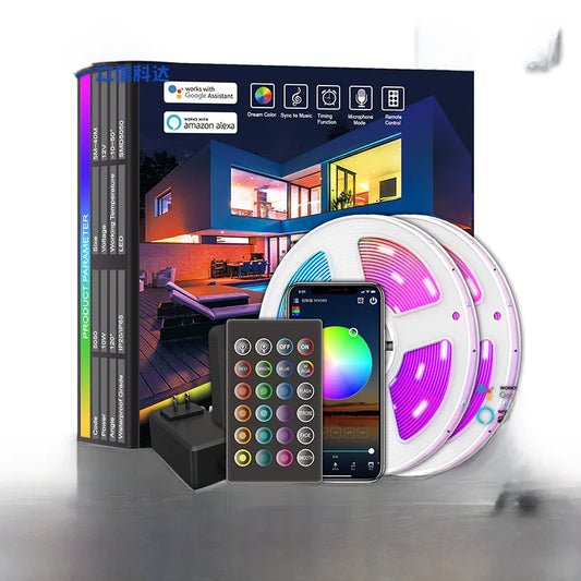 12V LED RGB Light Strip with Remote