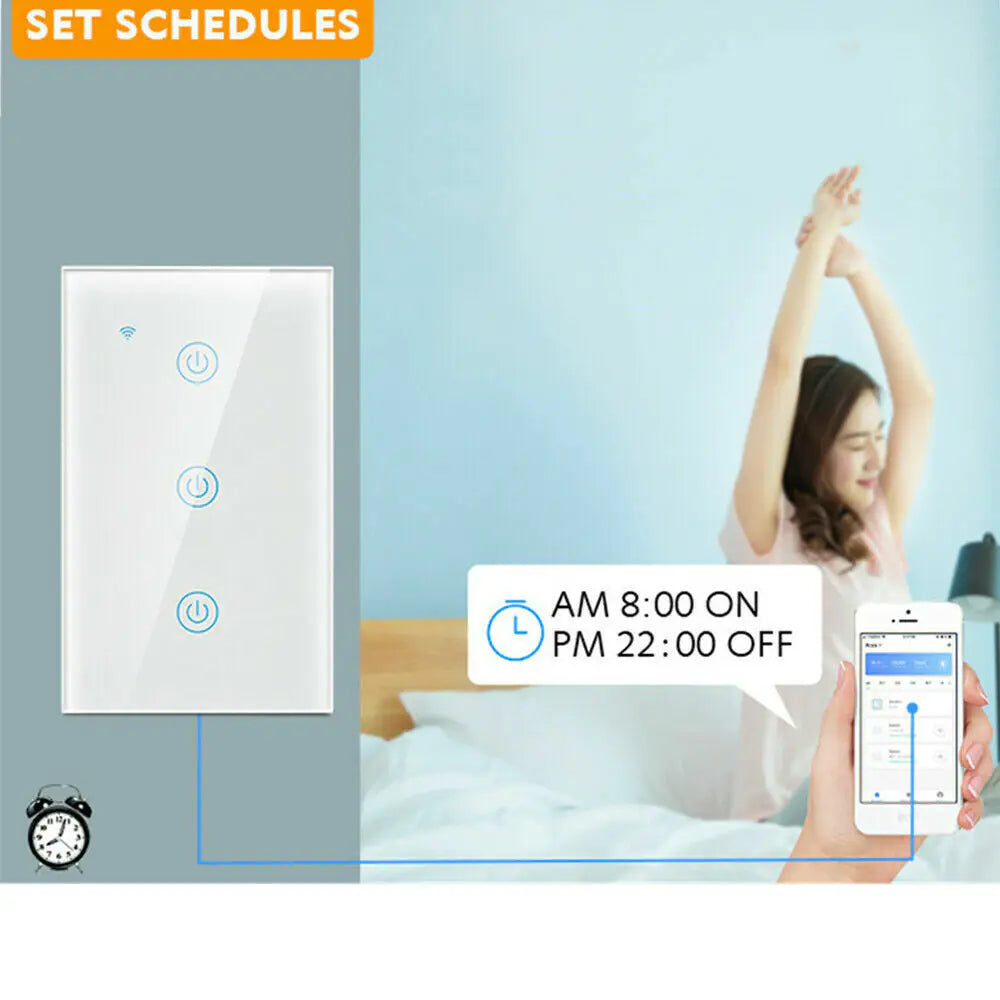 WiFi Smart Touch Light Switch Panel