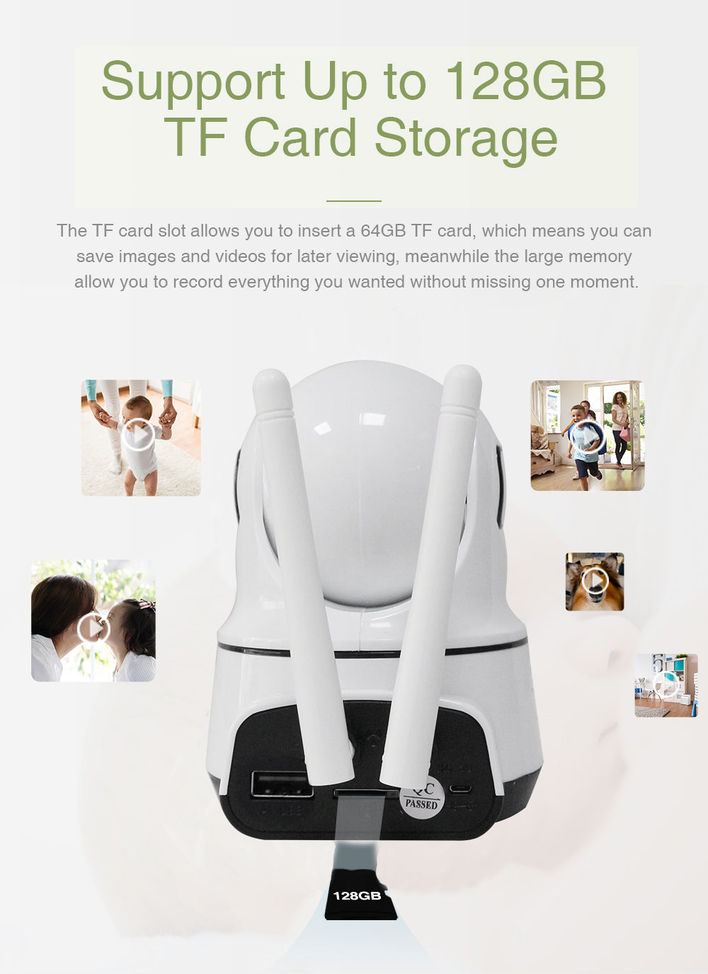1080P Wireless Security Camera with Night Vision