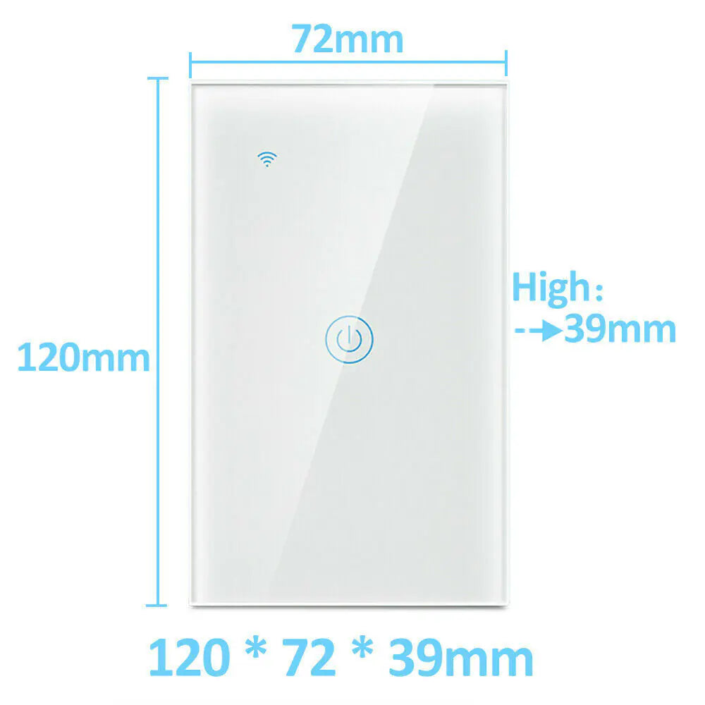 WiFi Smart Touch Light Switch Panel