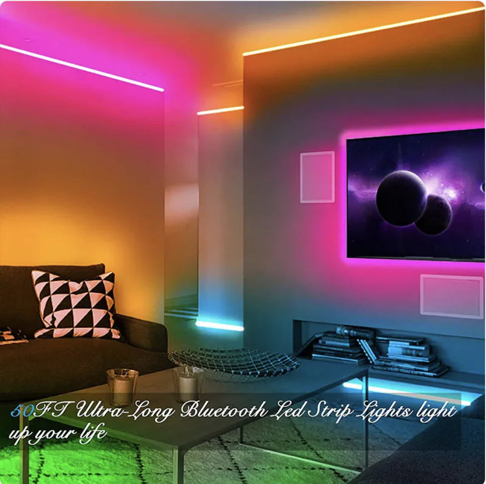 12V LED RGB Light Strip with Remote