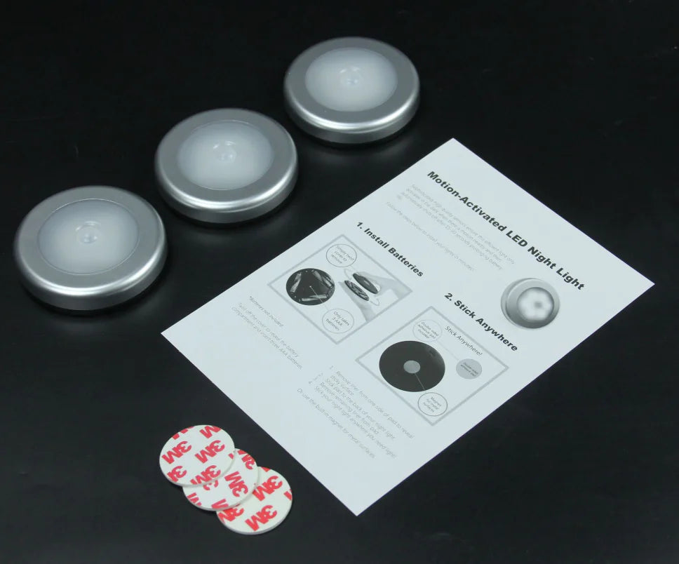 Motion Sensor Cabinet and Night Light