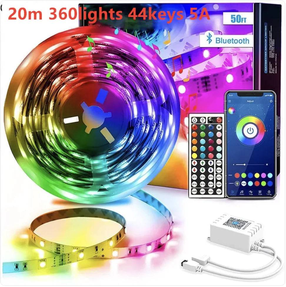 12V LED RGB Light Strip with Remote