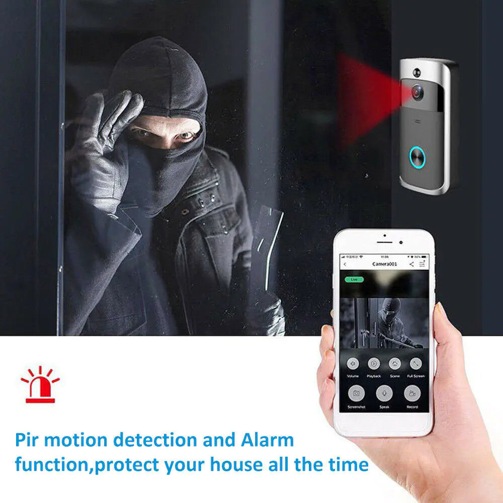 Smart Wireless WiFi Video Doorbell Camera