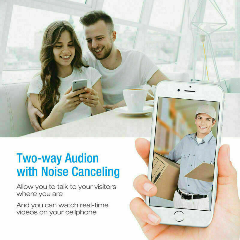 Smart Wireless WiFi Video Doorbell Camera