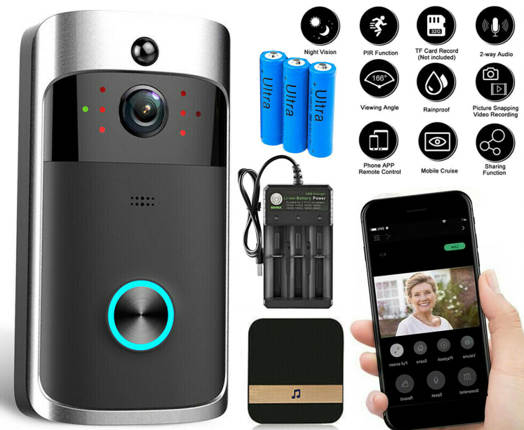 Smart Wireless WiFi Video Doorbell Camera