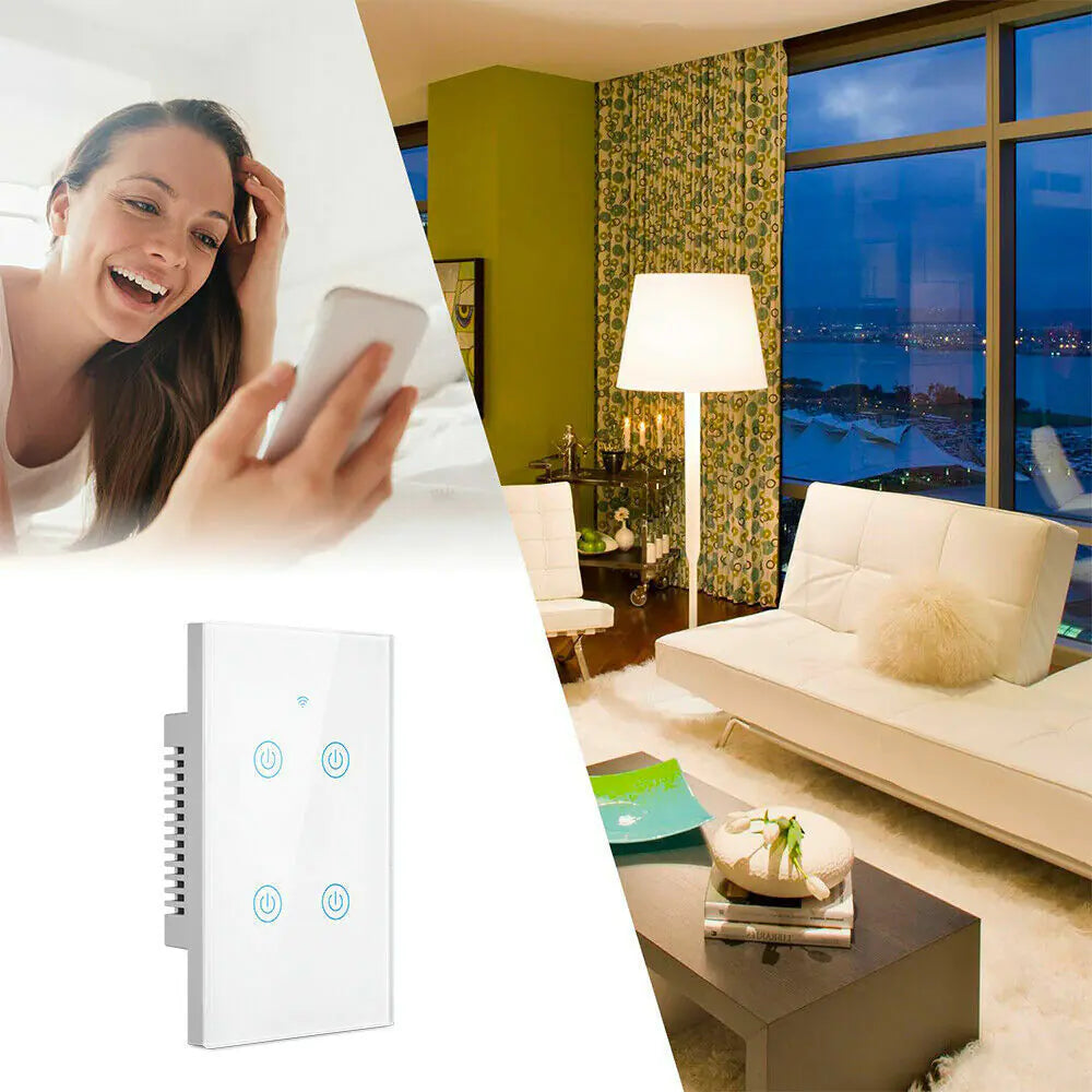 WiFi Smart Touch Light Switch Panel