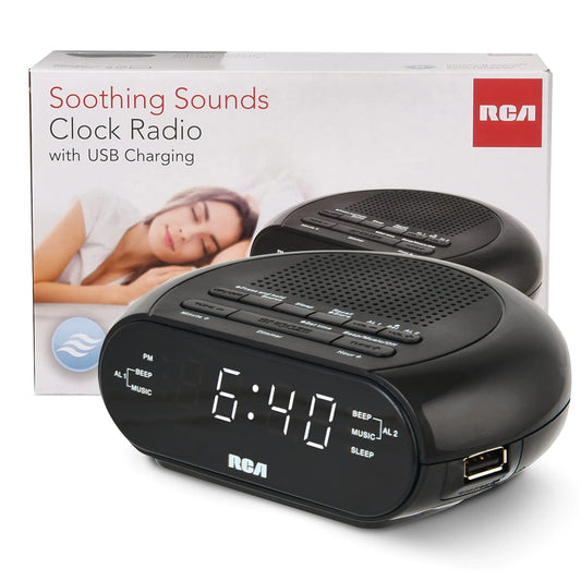 RCA RCS27 Digital Radio Alarm Clock
