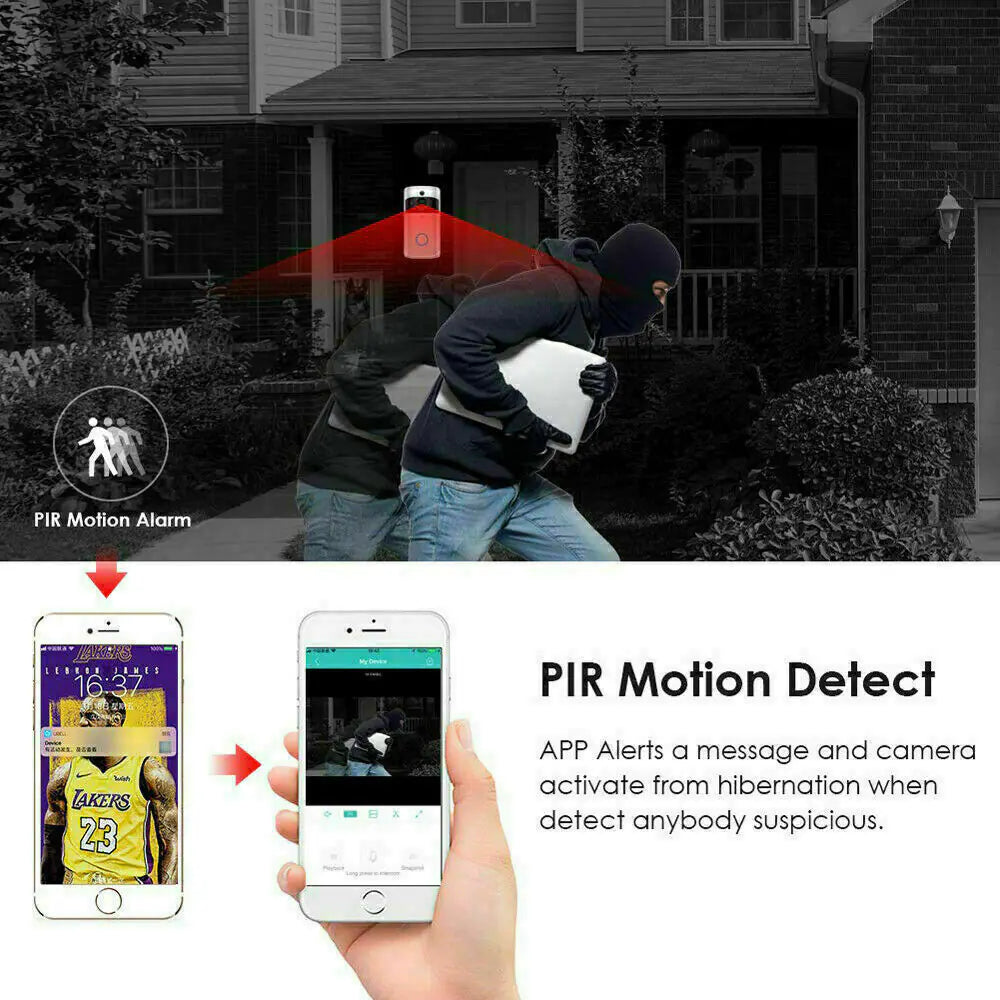 Smart Wireless WiFi Video Doorbell Camera