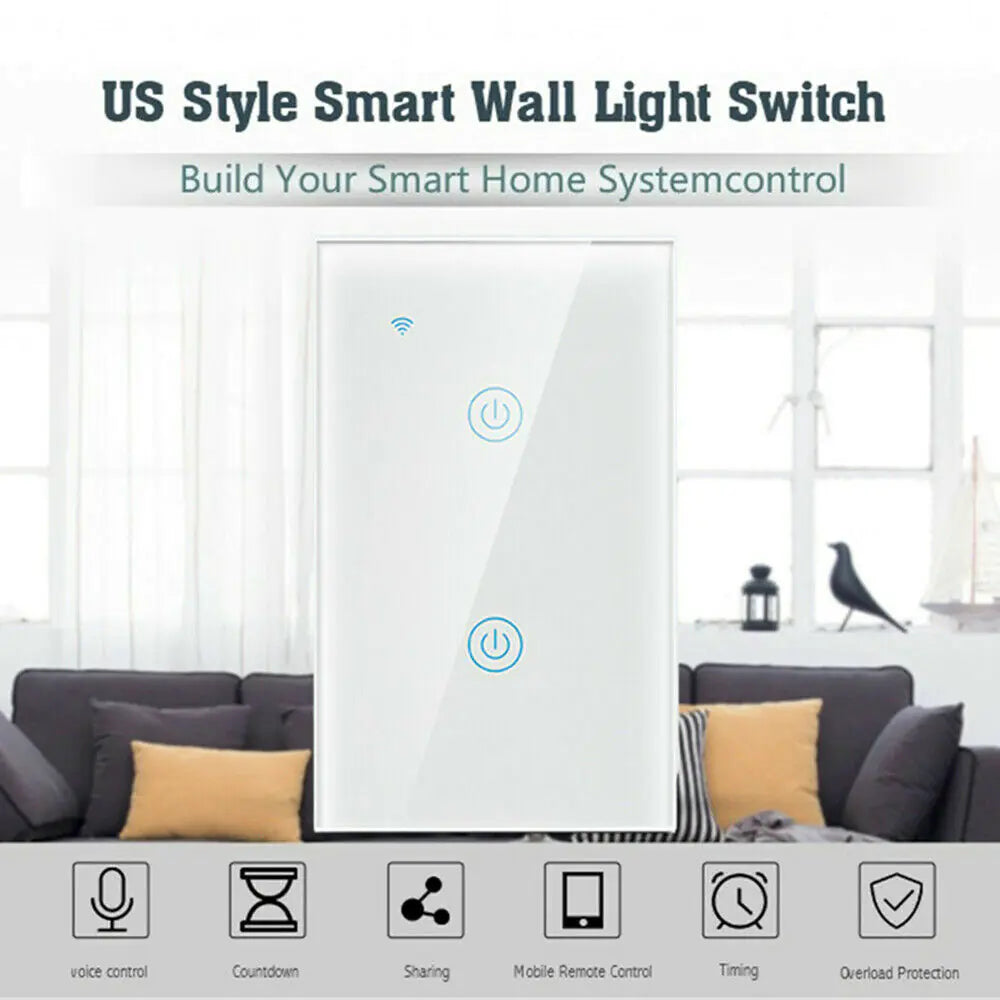 WiFi Smart Touch Light Switch Panel
