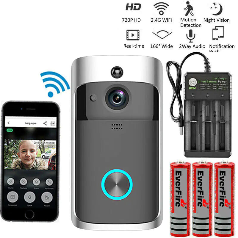 Smart Wireless WiFi Video Doorbell Camera
