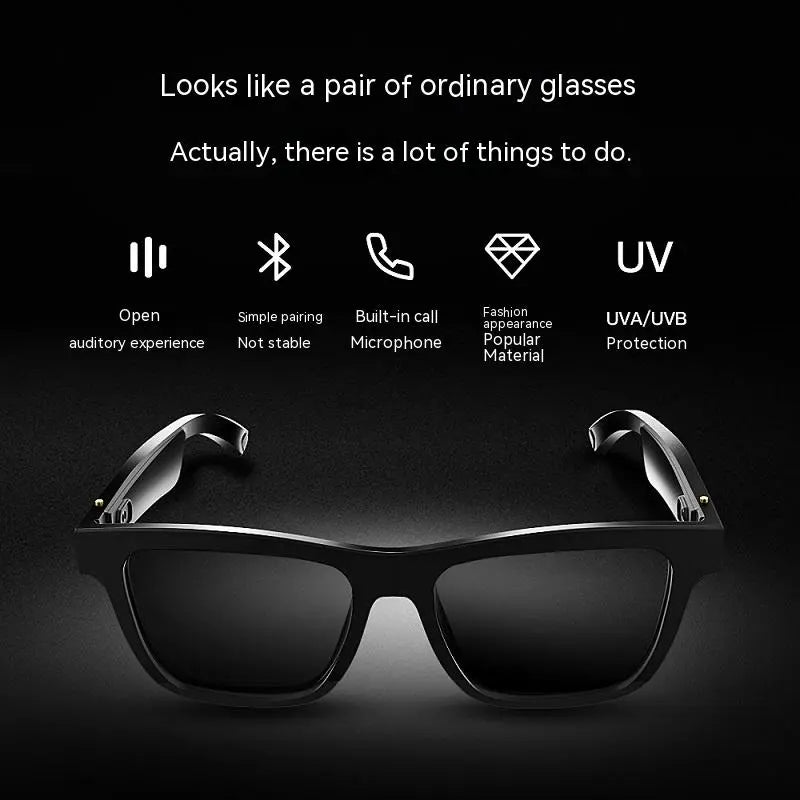 Smart Bluetooth Sunglasses with Headset Function