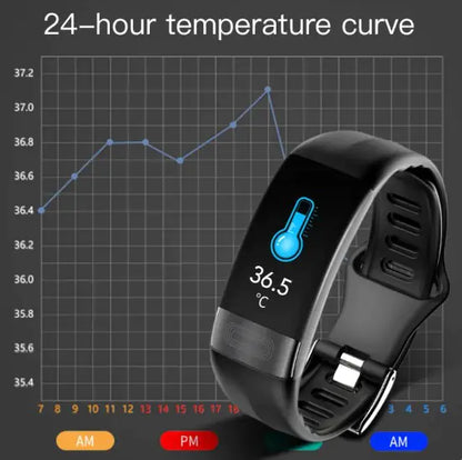 Smart Health Bracelet with ECG & Heart Rate