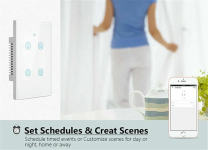 WiFi Smart Touch Light Switch Panel
