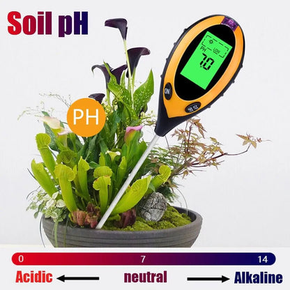 4-in-1 Digital Soil Tester Meter