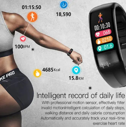 Smart Health Bracelet with ECG & Heart Rate